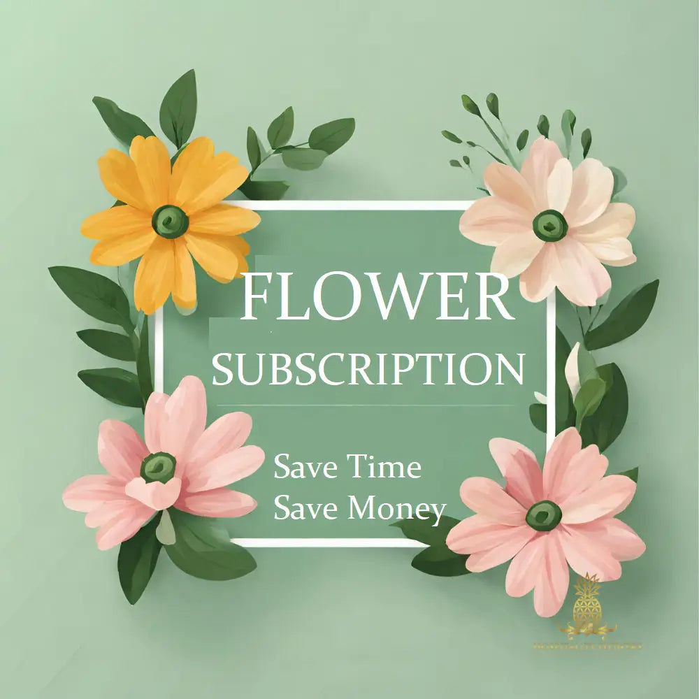  Weekly Flower Subscription