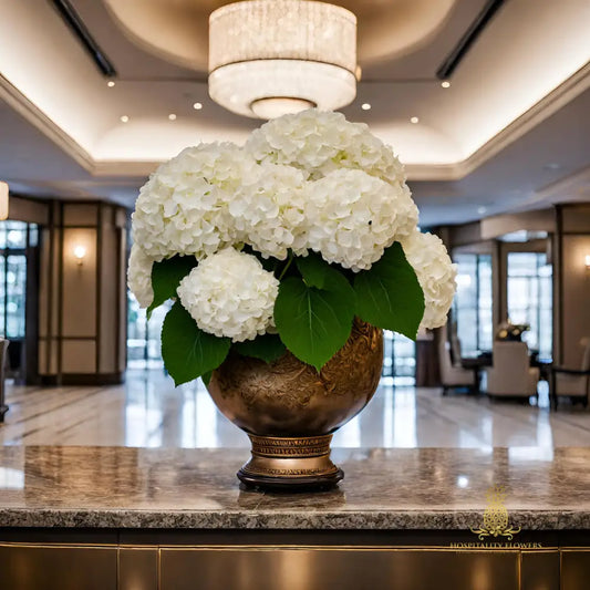 white-hydrangea-hotel-lobby