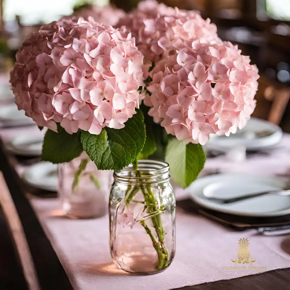 Pink Hydrangea 30 Stems